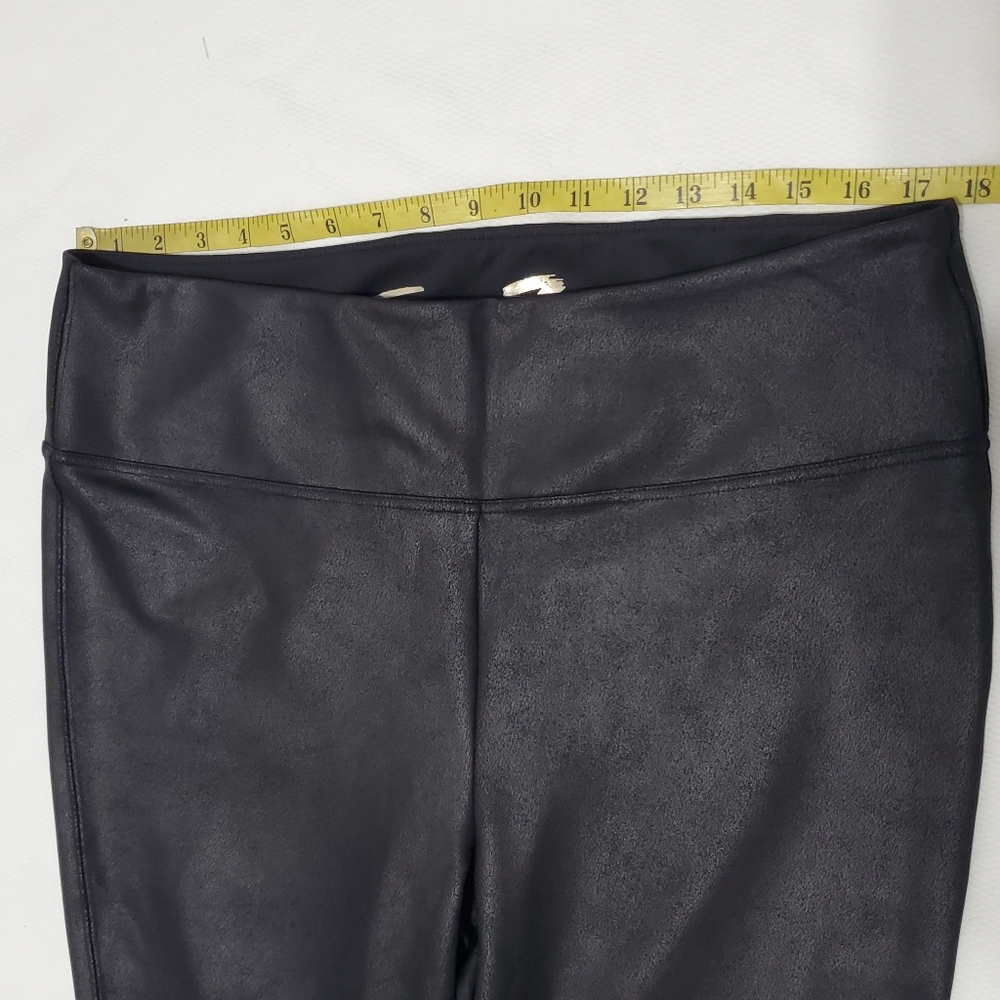 Seven 7 Faux Leather Sculpted Legging Graphite XXL - Picture 6 of 8